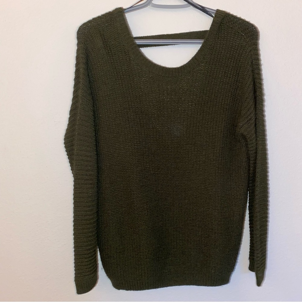 Forever 21 green sweater Size Small